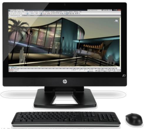 HP Z1 all in one workstation