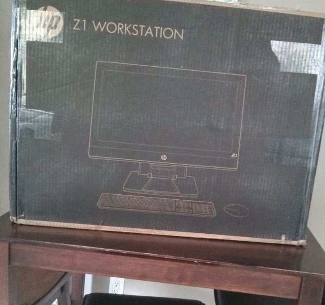 HP Z1 all in one workstation