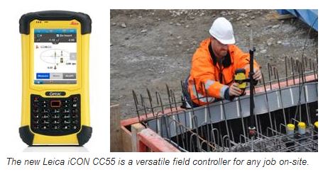 Leica iCON CC55 controller