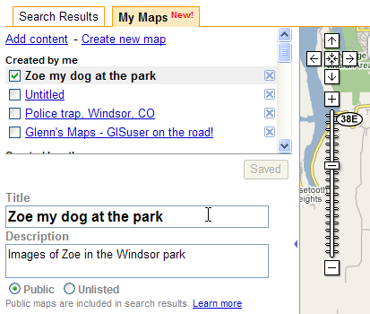 google mymap