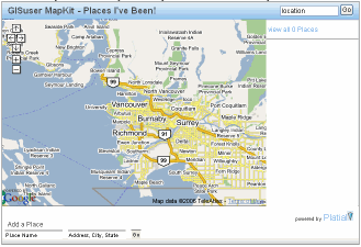 mapkit map
