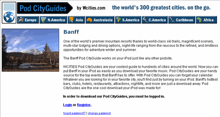 Podcity guide